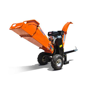 DW100 and DW120 trailer wood chipper